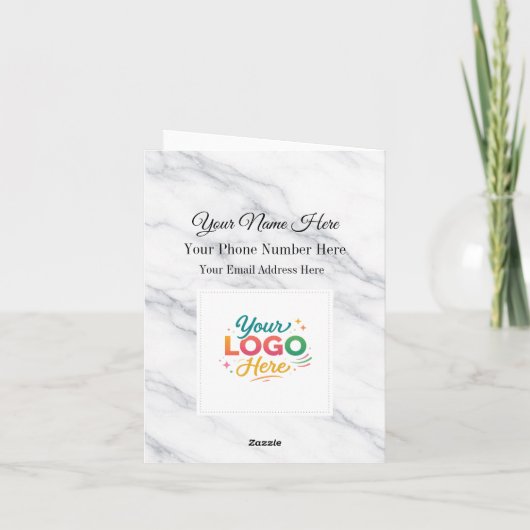 Happy Home Anniversary Folded Card from Realtor ノートカード (裏面)