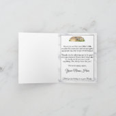 Happy Home Anniversary Folded Card from Realtor ノートカード (内部)