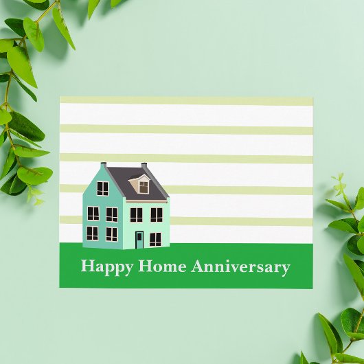 Happy Home Anniversary Realtor ポストカード
