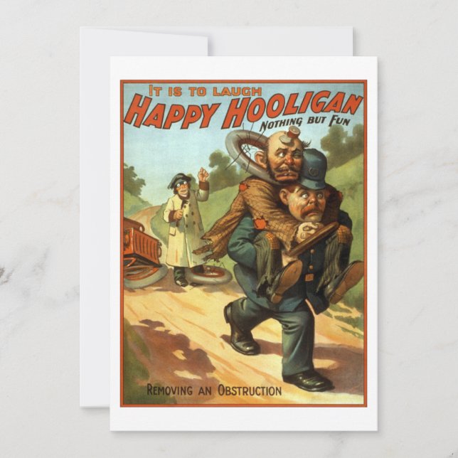 Happy Hooligan – 障害物を取り除く (正面)