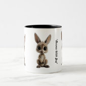 "Happy Hopper Heart" ツートーンマグカップ (中央)