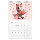 Happy Horse Calendar 2026 カレンダー (2月 2027)