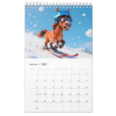 Happy Horse Calendar 2026 カレンダー (1月 2027)