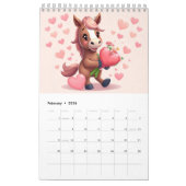 Happy Horse Calendar 2026 カレンダー (2月 2026)