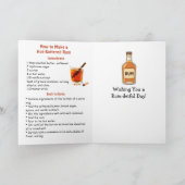 Happy Hot-Buttered Rum Day | January 17th カード (内部)