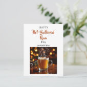 Happy Hot-Buttered Rum Day | January 17th ポストカード (スタンド正面)