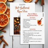 Happy Hot-Buttered Rum Day | January 17th ポストカード