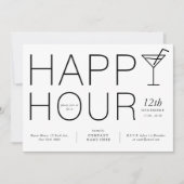 Happy Hour Client Annovation Business(クライアント評価ビジネス 招待状 (正面)