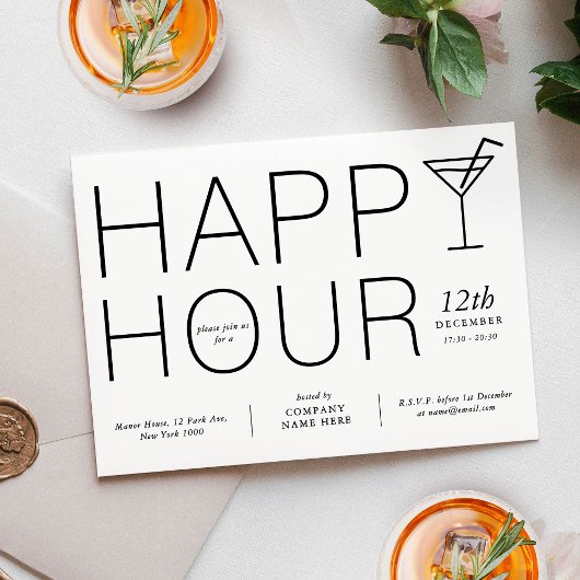 Happy Hour Client Annovation Business(クライアント評価ビジネス 招待状