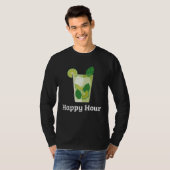 Happy Hour Mojito  Cocktail Drinking Cinco de Mayo Tシャツ (正面フル)
