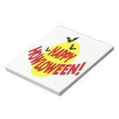 「HAPPY HOURWEEN」こうもり ノートパッド (回転)