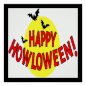 「HAPPY HOURWEEN」こうもり ポスター (正面)