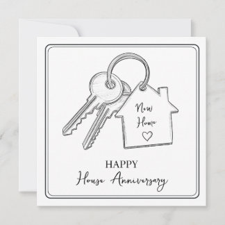 Happy Housiversary | 住宅記念日お祝い カード