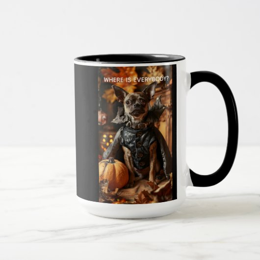 Happy howl-o-ween Mug マグカップ (右)