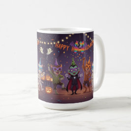 Happy Howl-O-Ween Party コーヒーマグカップ