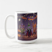 Happy Howl-O-Ween Party コーヒーマグカップ (左)