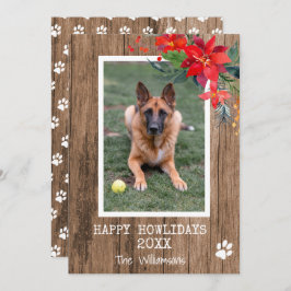 Happy Howliday Dog Photo
