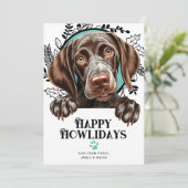 Happy Howlidaysドイツ語ショートポインタ シーズンカード (スタンド正面)