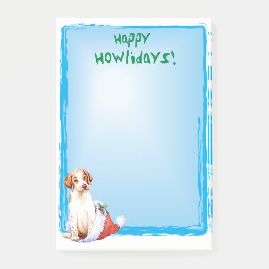 Happy Howlidaysポインタポストイットノート ポストイット (正面)