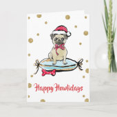 Happy Howlidays カード (正面)