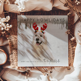 Happy Howlidays | フォトクリスマス シーズンカード