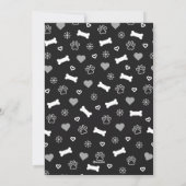 Happy Howlidays Dog Holiday Card  シーズンカード (裏面)