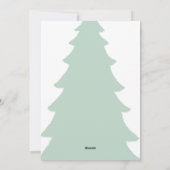 Happy Howlidays dog photo red Christmas シーズンカード (裏面)