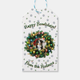 Happy Howlidays Photo Card ギフトタグ