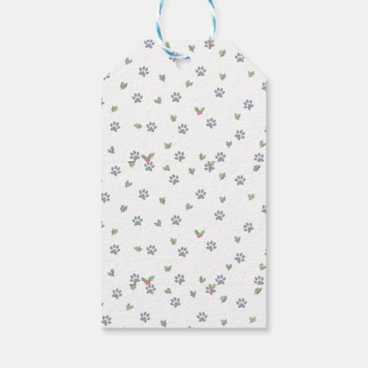 Happy Howlidays Photo Card ギフトタグ (裏面)