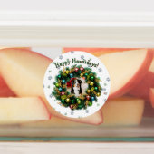 Happy Howlidays Photo Card ラベル (貼付)