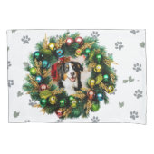 Happy Howlidays Photo Image 枕カバー (正面)