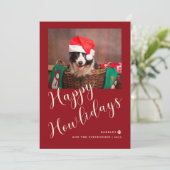 Happy Howlidays Red Dogの写真 シーズンカード (スタンド正面)