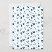 Happy HOWLidays Red Green Puppy Dog Pet Photo シーズンカード (裏面)