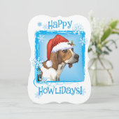 Happy Howlidays Treeing Walker シーズンカード (スタンド正面)