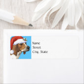 Happy Howlidays Treeing Walker ラベル (インサイチュ)