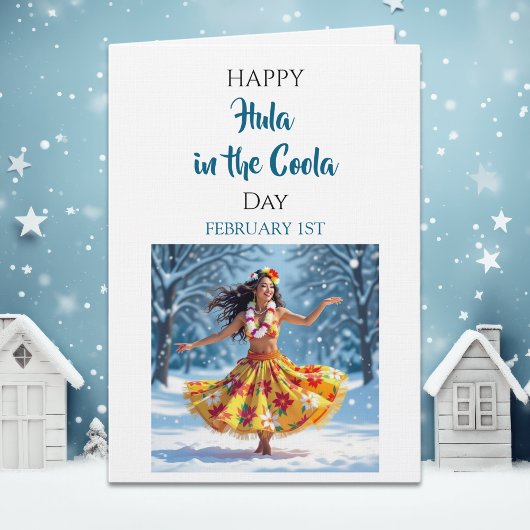 Happy Hula in the Coola Day | February 1st カード