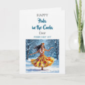Happy Hula in the Coola Day | February 1st カード (正面)