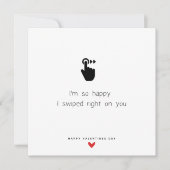 Happy I Swithon You Valentines Day Card シーズンカード (正面)