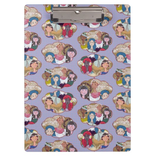 Happy Illustrated Clipboard クリップボード (正面)