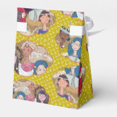 Happy Illustrated Gift Favor Box フェイバーボックス (裏面サイド)