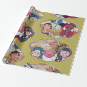 Happy Illustrated Gift Wrapping Paper ラッピングペーパー (アンロールド)