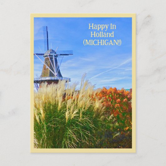 Happy In Holland （ミシガン州） ポストカード (正面)