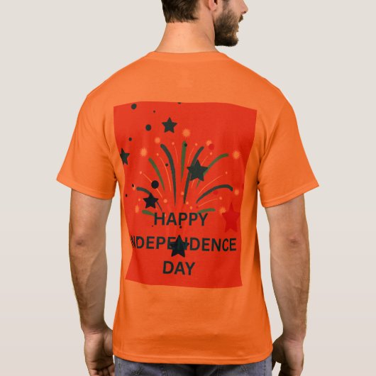 HAPPY INDEPENDENCE DAY Tシャツ (裏面)