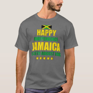 Happy Independence Jamaica, Est 6th 威厳がある 1962, J Tシャツ