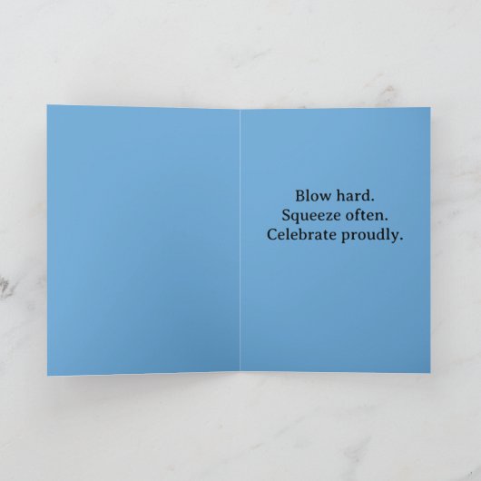 Happy International Bagpipe Day March 10th Card カード (内部)