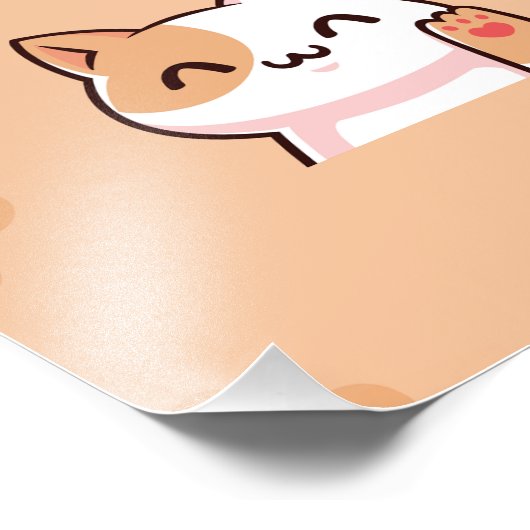 happy international cat day , 8 August フォトプリント (角)