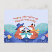 Happy International Day of Friendship Postcard ポストカード (正面)