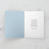 Happy January 45th Birthday Nuthatch Bird カード (内部)