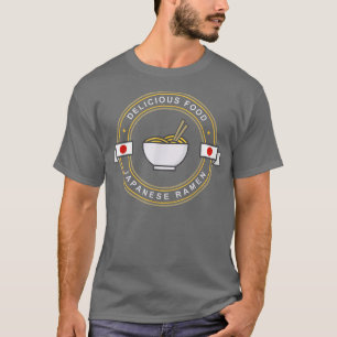 Happy Japanラーメン東京寿司アジア豆腐そう Tシャツ