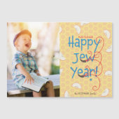 Happy Jew Year Rosh Hashanahフォトカード (正面)